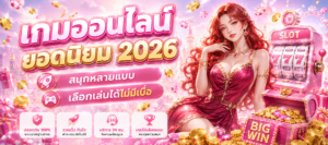 เกมออนไลน์ยอดนิยม 2026 สนุกหลายแบบ เลือกเล่นได้ไม่มีเบื่อ tunder24hr